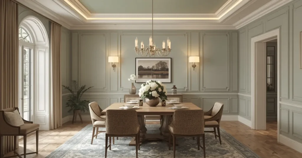 Green Ceiling Design