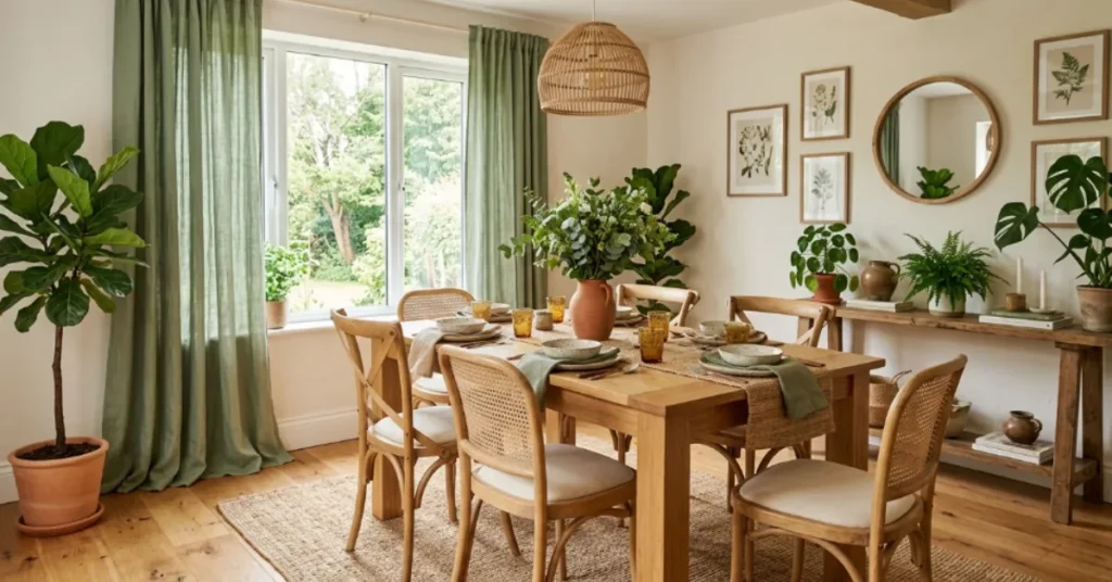 Green Curtains for Nature-Inspired Spaces