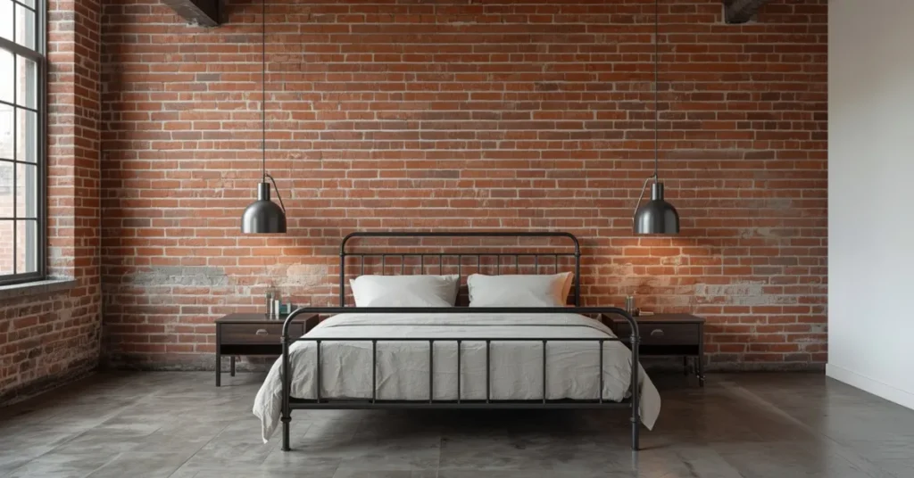Industrial Bedroom Interior Design