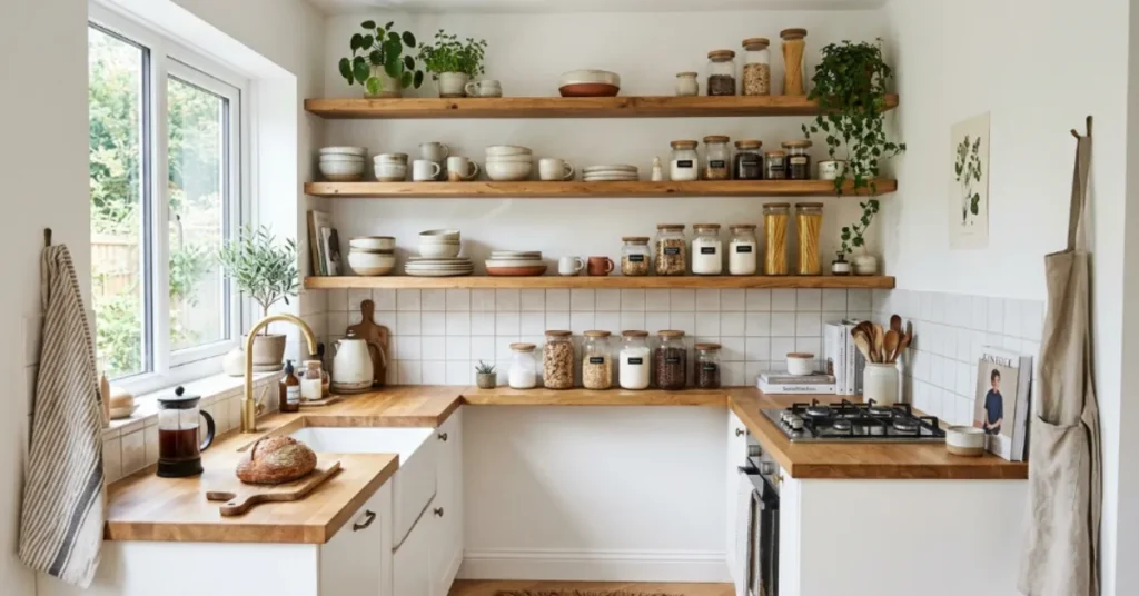 Install Open Shelving