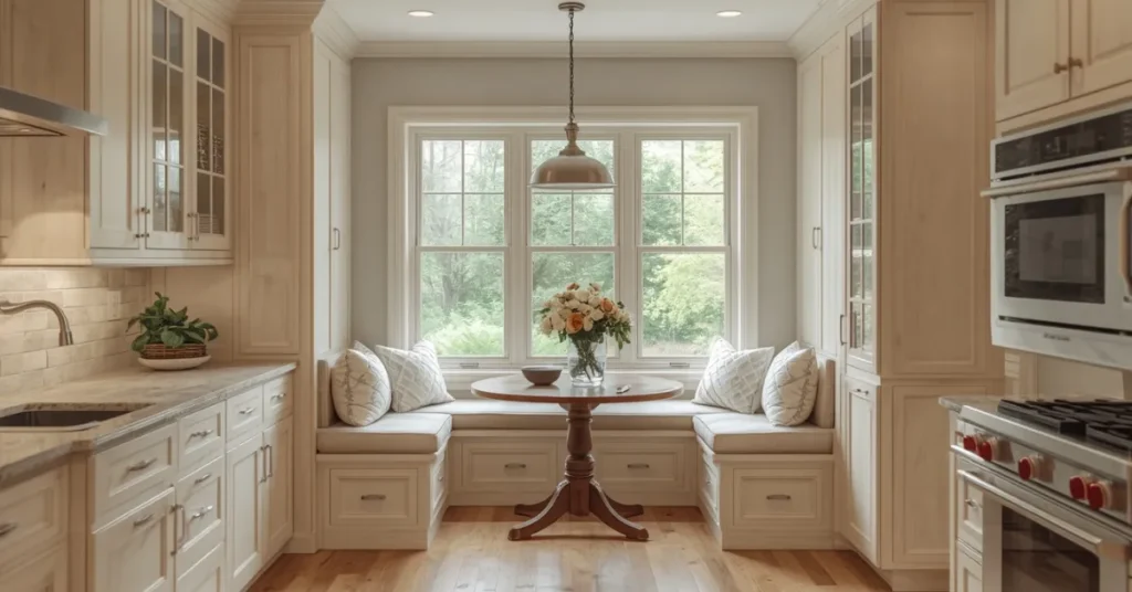 Kitchen with a Breakfast Nook