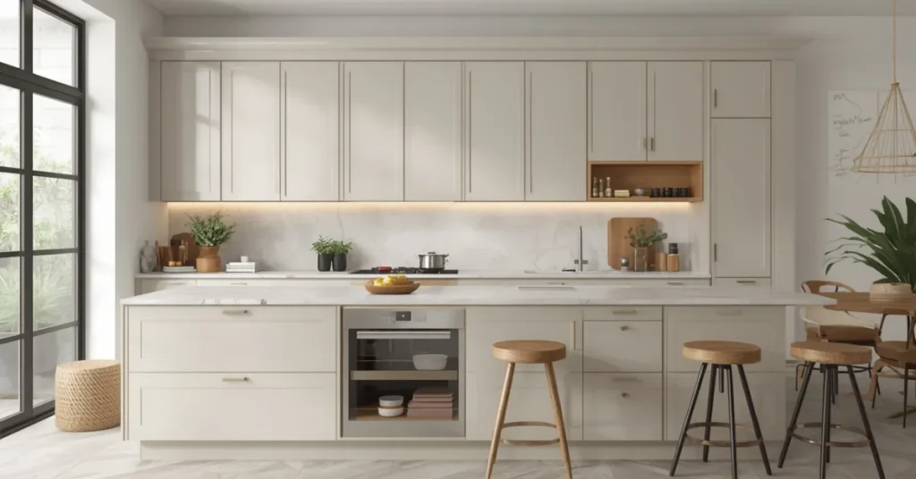  L-Shaped Functional Kitchen
