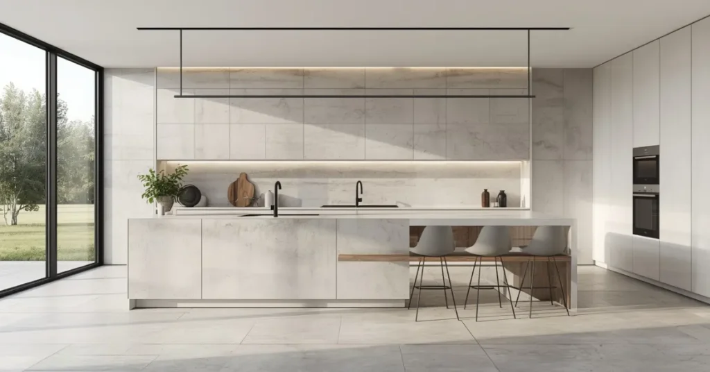 Large Format Tiles for a Seamless Look