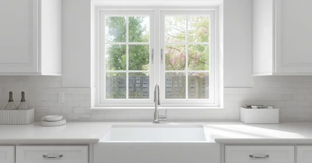 Large Window Over the Sink