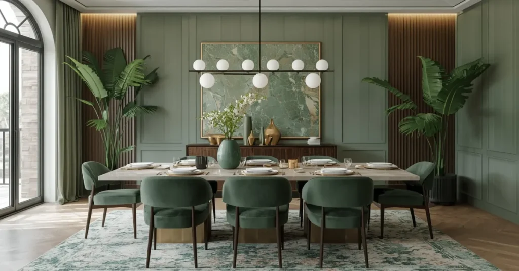  Layered Shades of Green