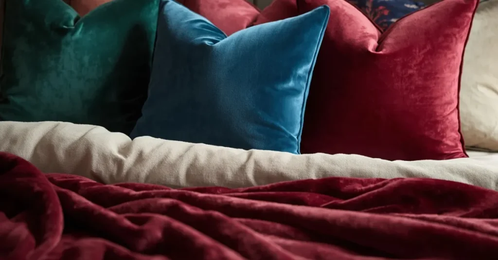 Luxe Velvet Accents and Pillows
