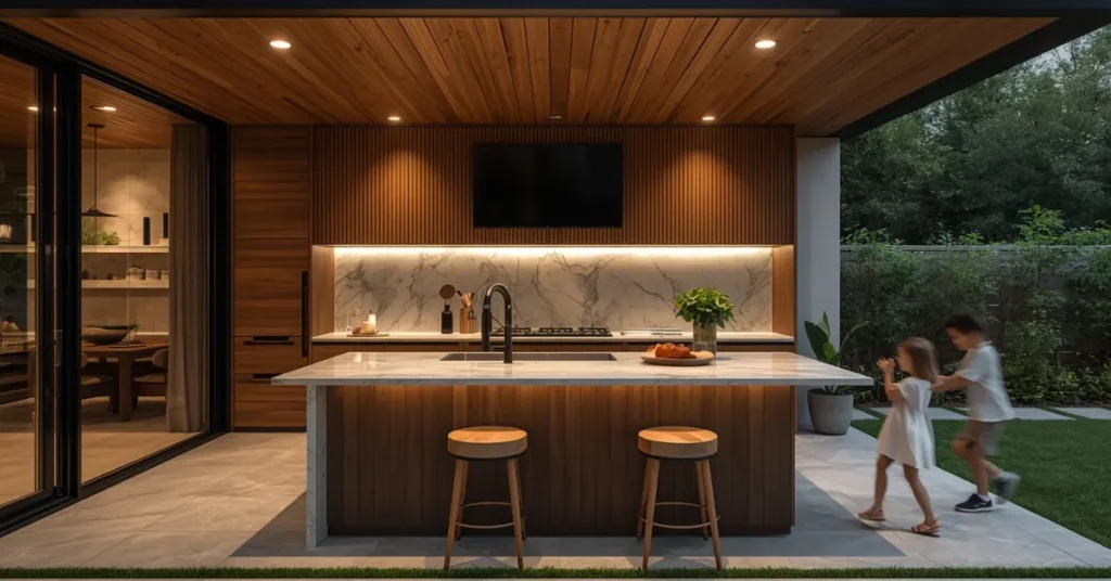 Luxury Outdoor Play Kitchen