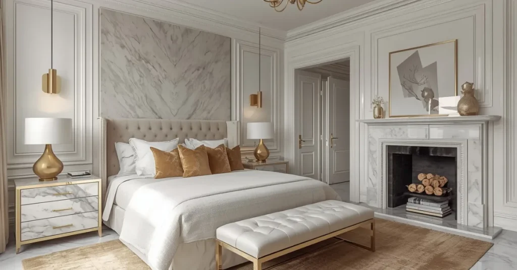 Marble and Luxury Bedroom
