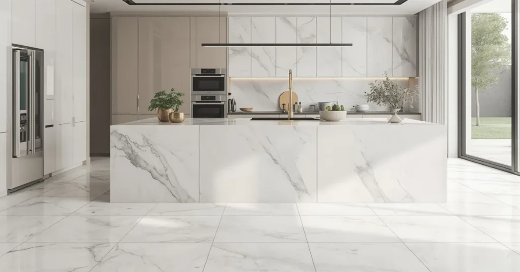 Marble Look Porcelain Tiles