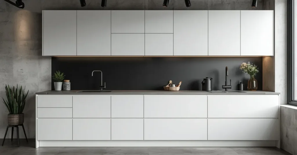 Matte Black Minimal Tiles