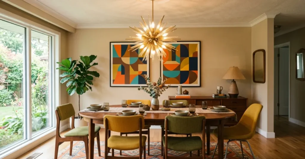 Mid-Century Modern Chandelier