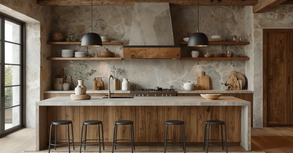 Mixed Natural Materials