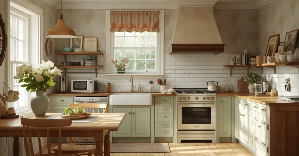 Mixed Vintage and Modern Design