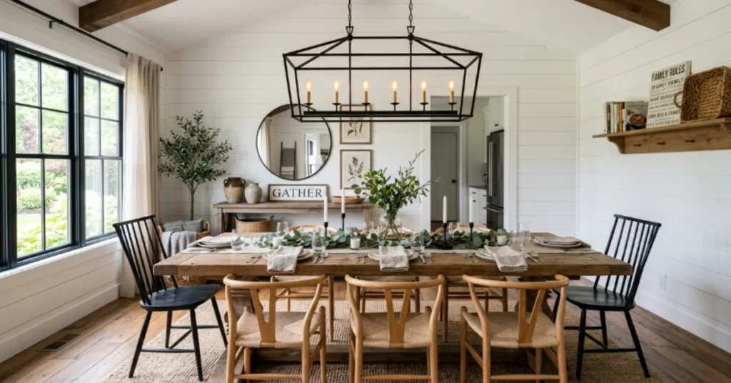 Modern Farmhouse Dining Style
