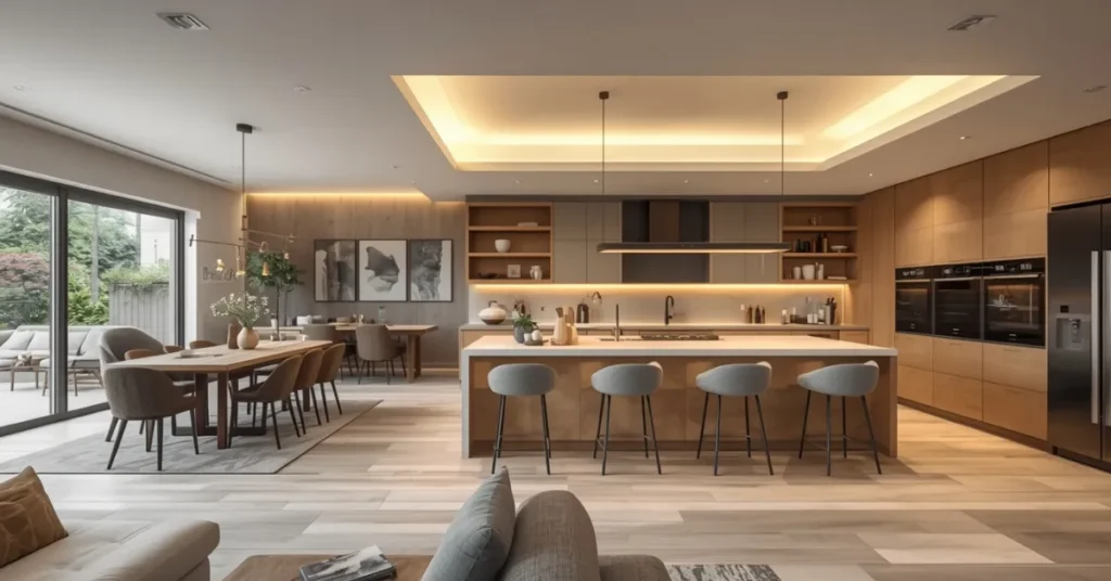 Multi-Functional Family Kitchen
