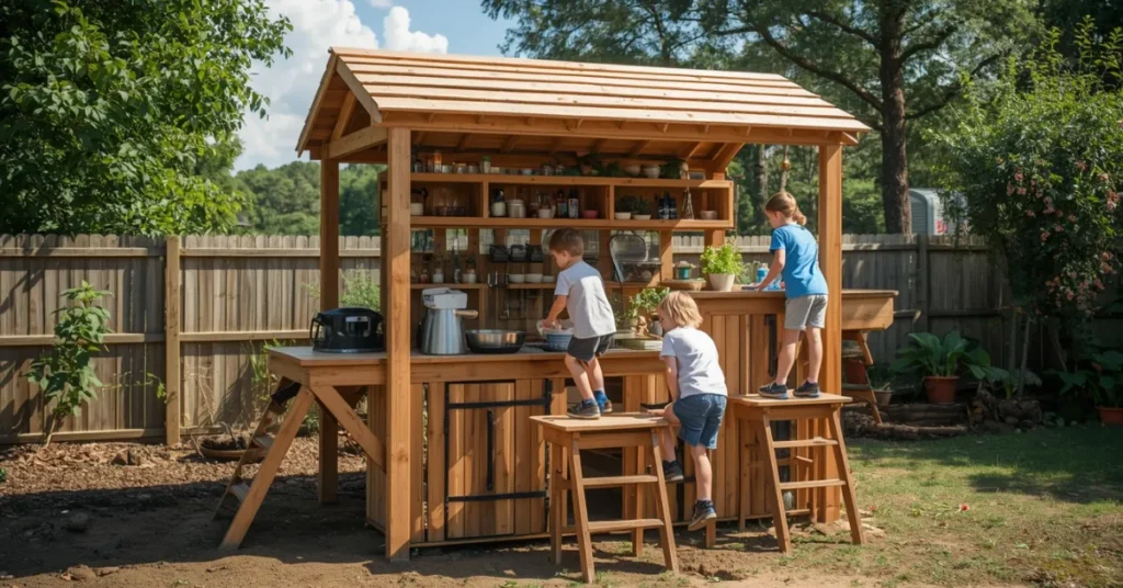 Multi-Level Play Kitchen