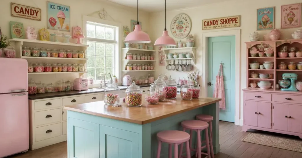 Nostalgic Candy-Shop Vibes
