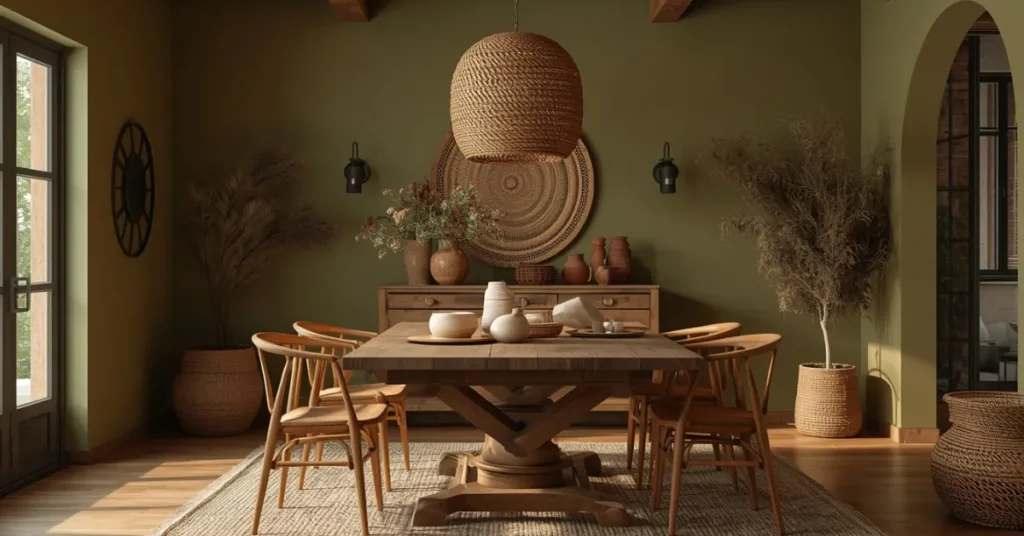 Olive Green Warmth