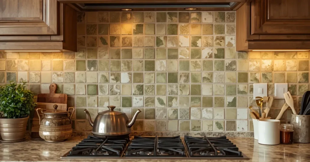 Olive Green Zellige Tiles