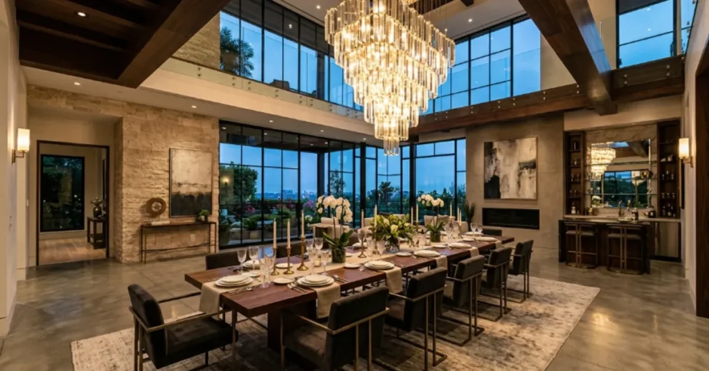 Oversized Dining Room Chandelier