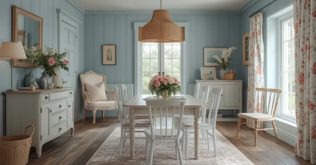 Powder Blue Cottage Aesthetic