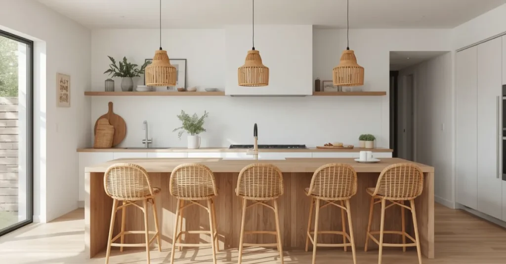 Rattan Bar Stools