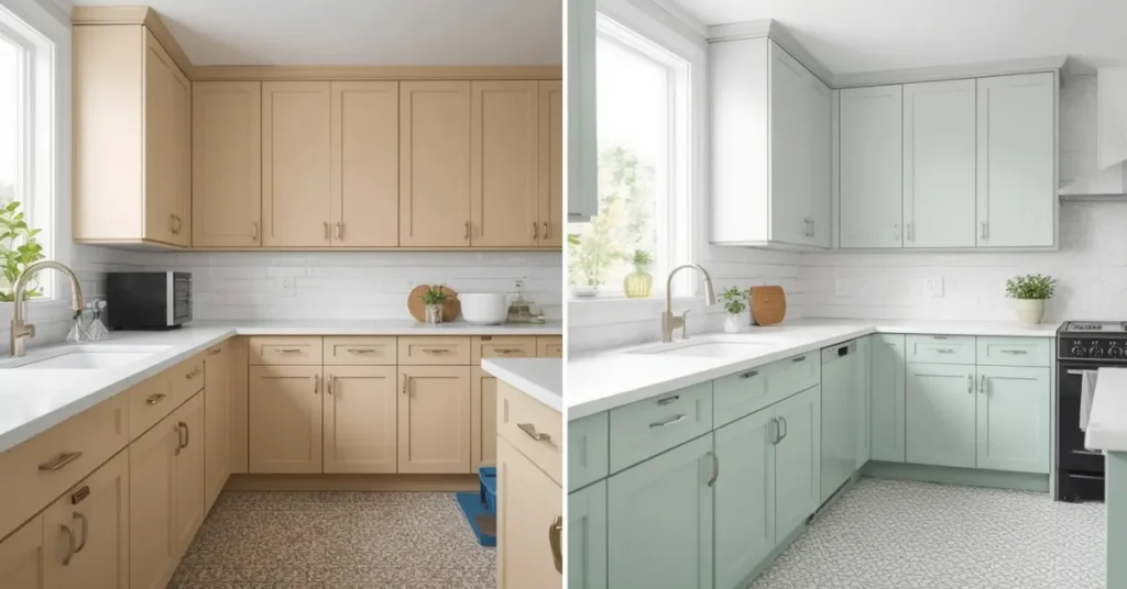 Refresh Cabinets with Paint