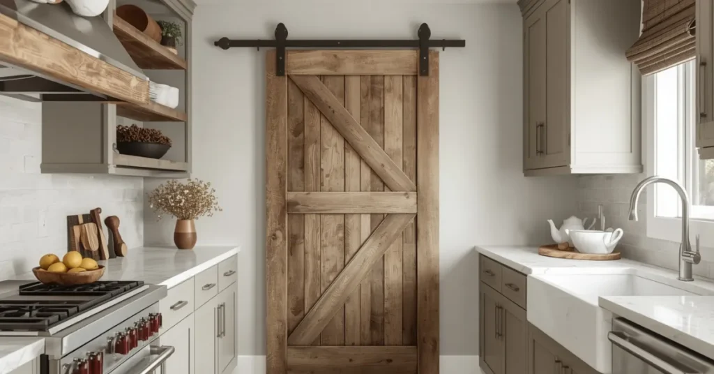Rustic Pantry Door
