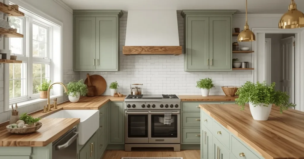 Sage Green Cabinetry