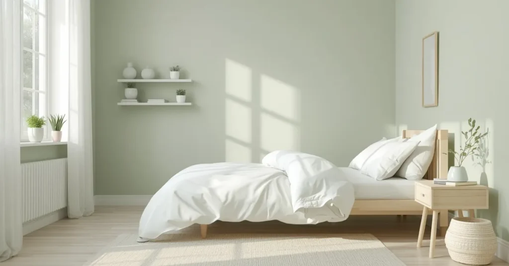  Sage Green Peaceful Bedroom