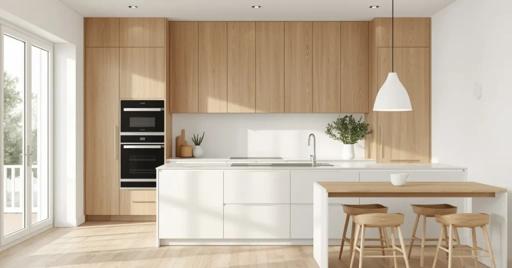 Scandinavian Meets Mid Century Style