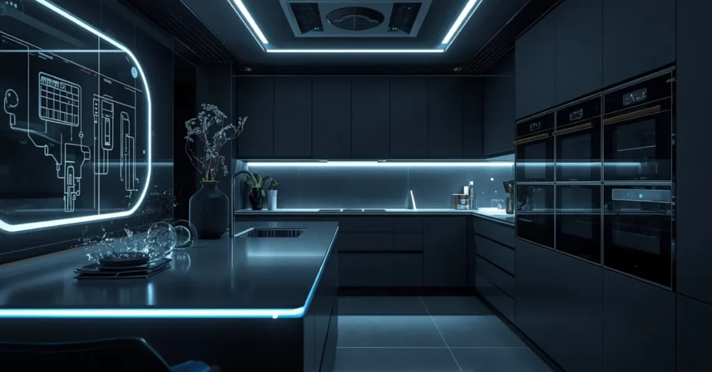 Smart Tech Modern Kitchen