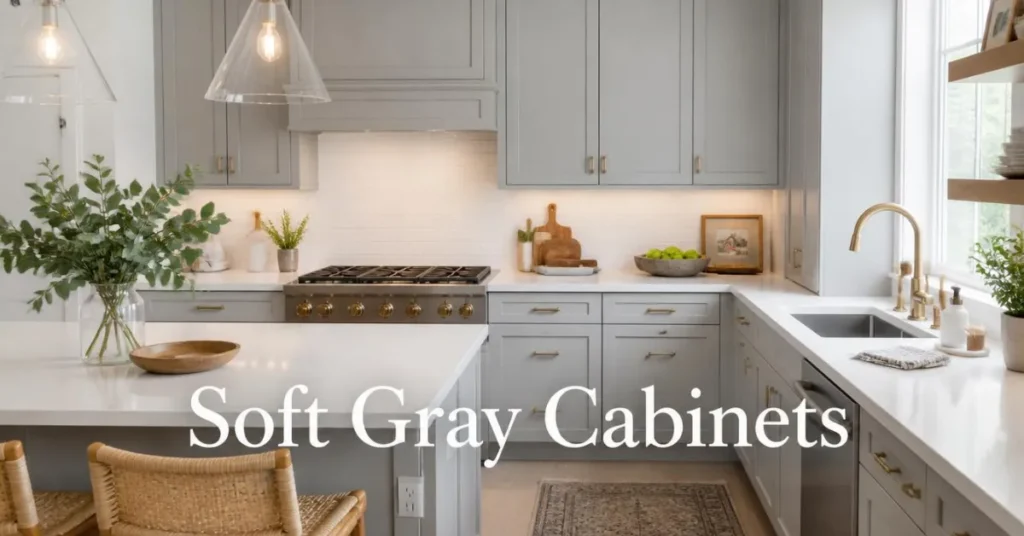 Soft Gray Cabinets