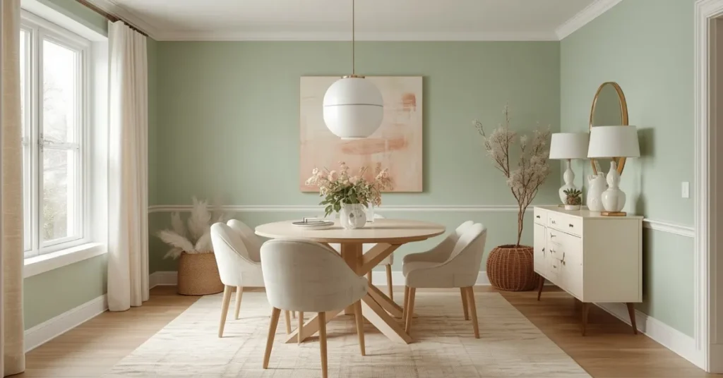 Soft Pistachio Green Style