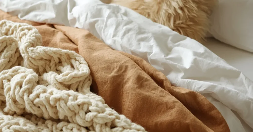 Soft Textures Through Throws and Blankets