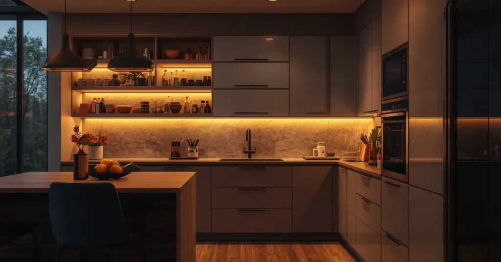 Soft Under-Cabinet Lighting