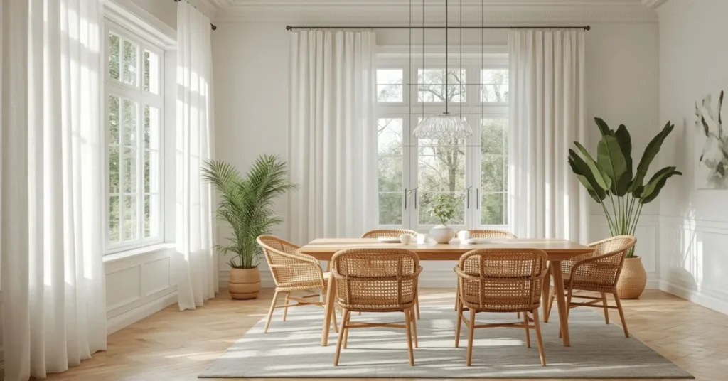  Soft White Linen Curtains