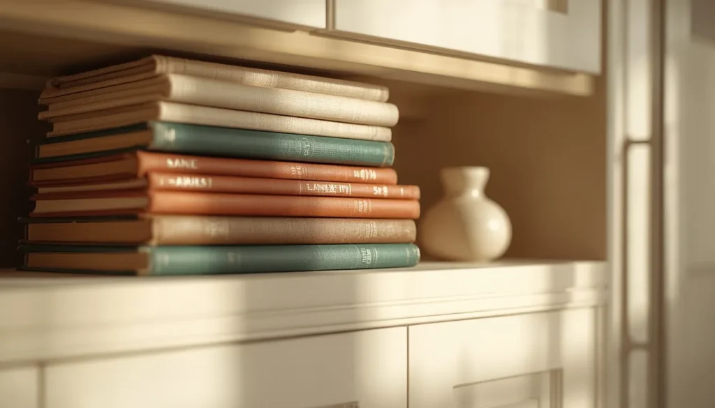 Stack Vintage Books for a Timeless Literary Touch