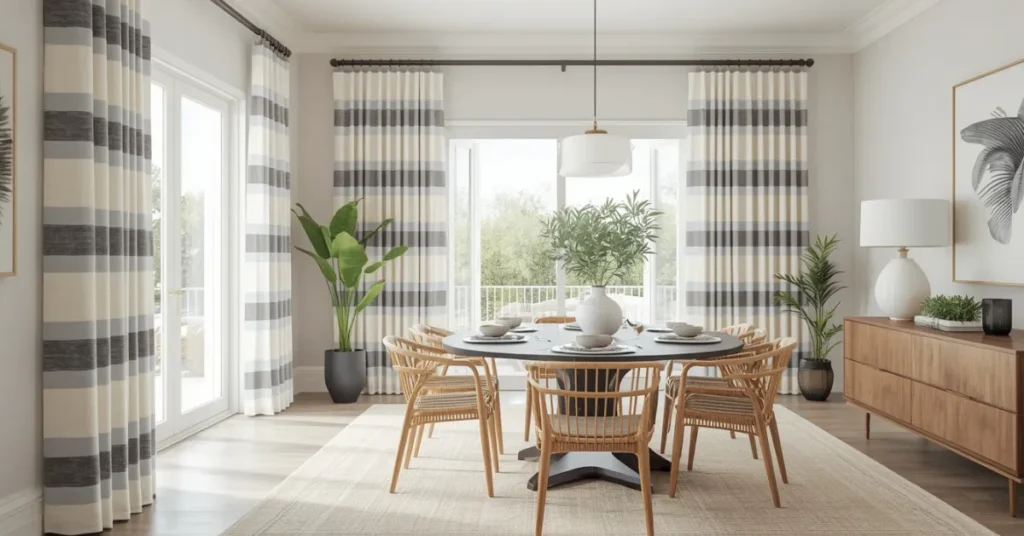 Striped Curtain Designs