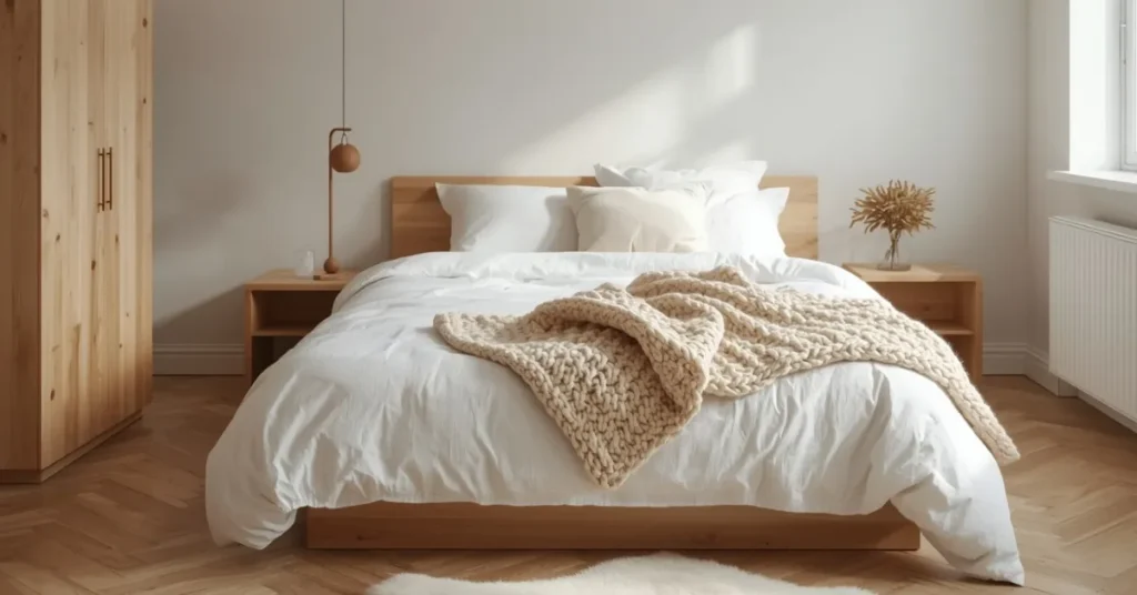 The Scandinavian Minimal Bedroom