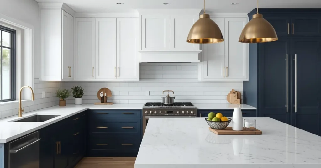  Two-Tone Cabinet Styling