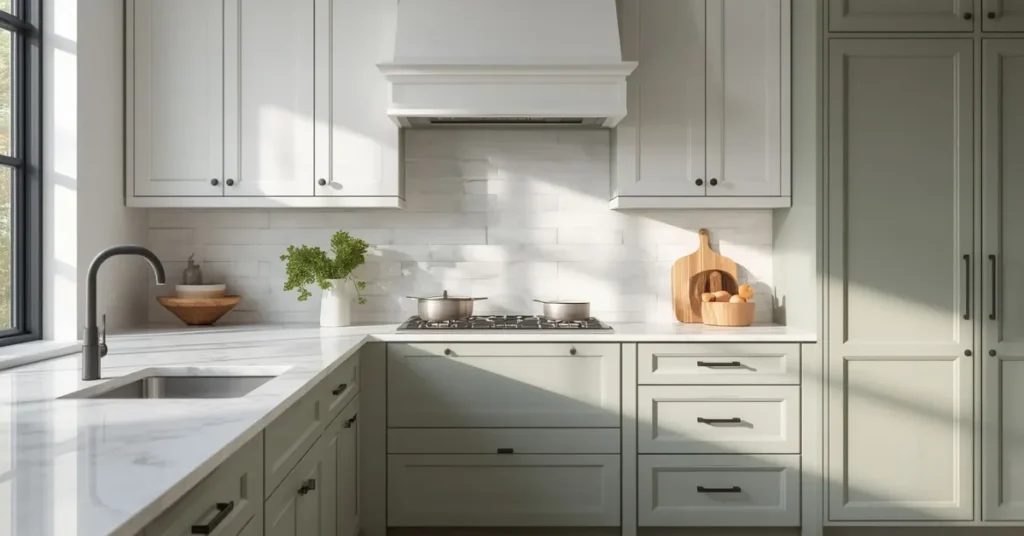 Upgrade to Shaker Cabinets