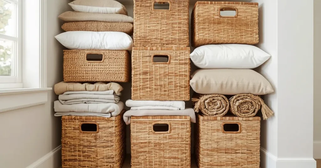 Use Baskets for Hidden Organization