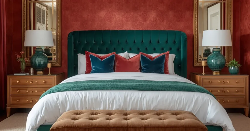 Velvet and Luxury Bedroom