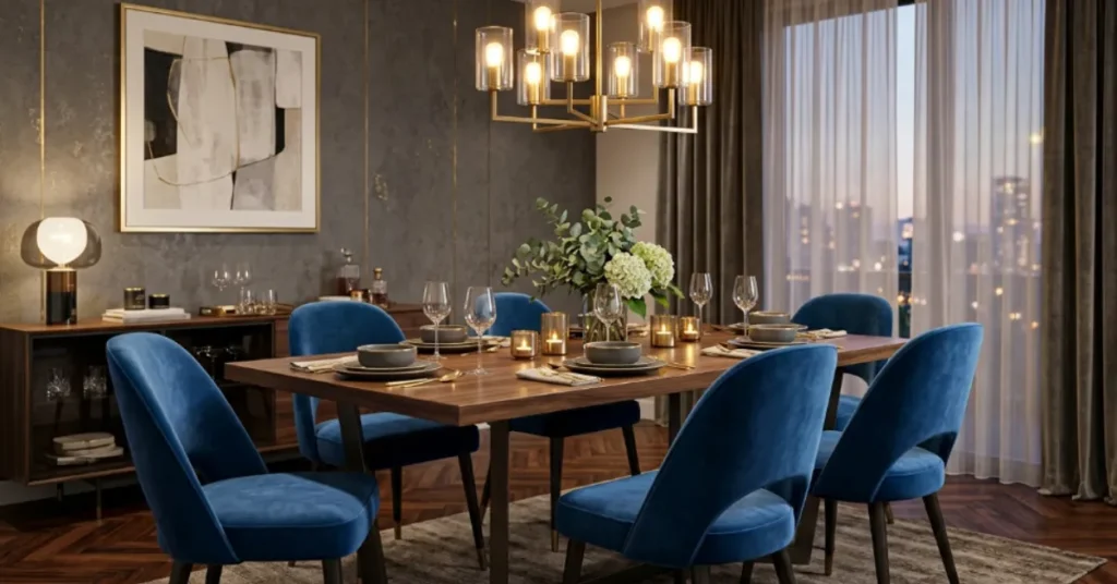 Velvet Dining Chair Upgrade