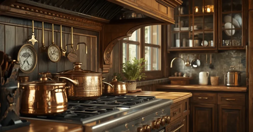 Vintage Brass and Copper Accents