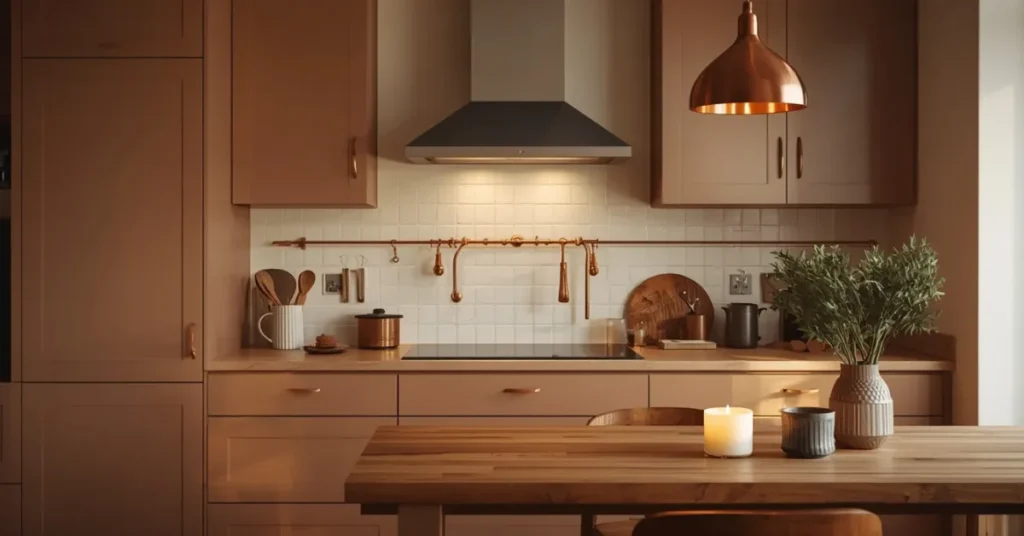 Warm Mushroom Brown for a Cozy, Earthy Kitchen