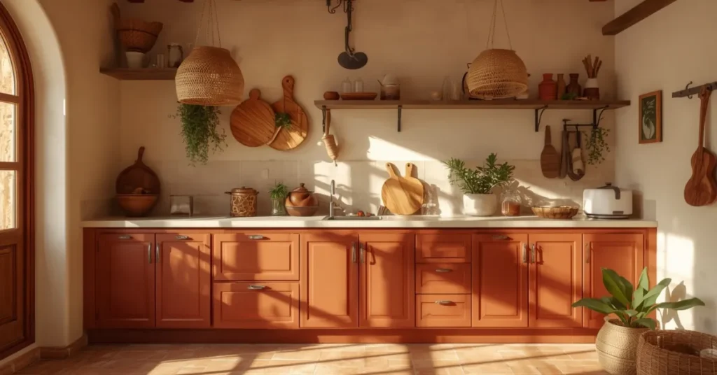 Warm Terracotta for a Cozy, Earthy Kitchen