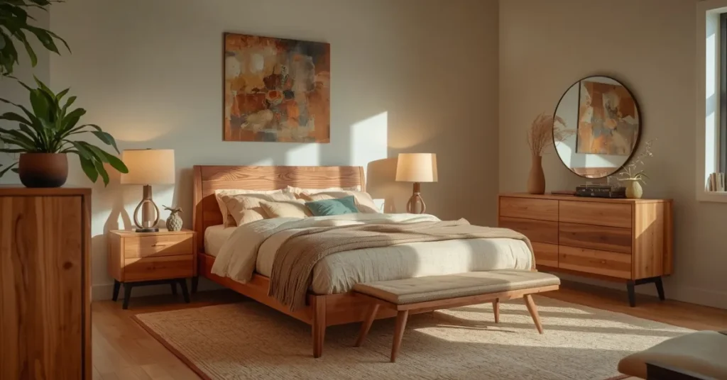 Warm Wood Tones Throughout