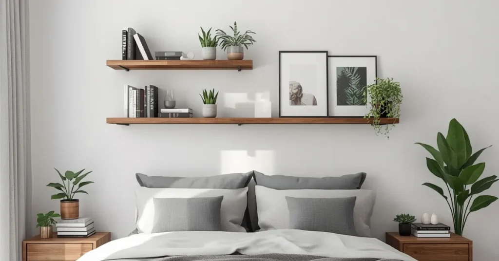 A Floating Shelf Display